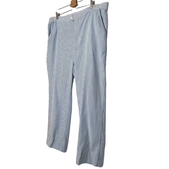 Vintage Christian Dior Striped Seersucker Chino Pants - Picture 7 of 11